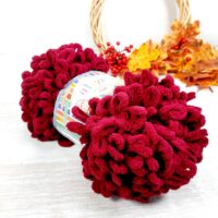 Алізе Пуффі Файн (Alize Puffy Fine) 100г/14м 107 вишня