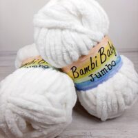 Бембі Бебі Джамбо (Bambi Baby Jumbo) 150г/60м 200-01 білий