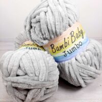 Бембі Бебі Джамбо (Bambi Baby Jumbo) 150г/60м 200-33 світло-сірий
