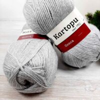Картопу Гонка (Kartopu Gonca) 100г/300м 1000 світло-сірий