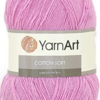 Ярнарт Котон Софт (YarnArt Cotton Soft) 100г/600м 20 рожевий