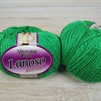 Ланосо Алпакана Файн (Lanoso Alpacana Fine) 100г/220м 920 зелень