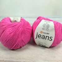 ЯрнАрт Джинс (YarnArt Jeans) 50г/160м 59 рожевий яскравий