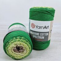 Ярнарт Макраме Котон Спектрум (YarnArt Macrame Сotton Spectrum) 250г/225м 1322 лазурит