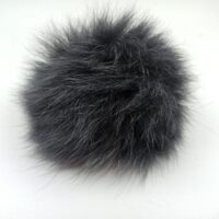 Помпон Песец 12-14см сизый