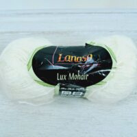 Ланосо Люкс Мохер (Lanoso Lux Mohair) 100г/200м 600 білий