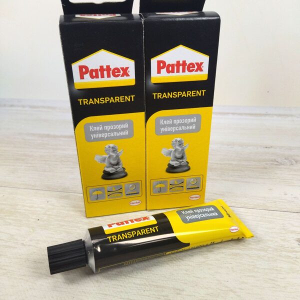 Клей контакт Pattex Transparent (Момент Кристал) прозорий 50мл
