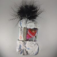 Ярнарт Ненси Беби 65г/125м 343 белый с голубым