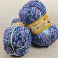 Ланосо Містік (Lanoso Mistiк) 100г/160м 740 фіолетово-синя
