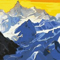Картина за номерами КНО2867 Гімалайські гори 40*50см