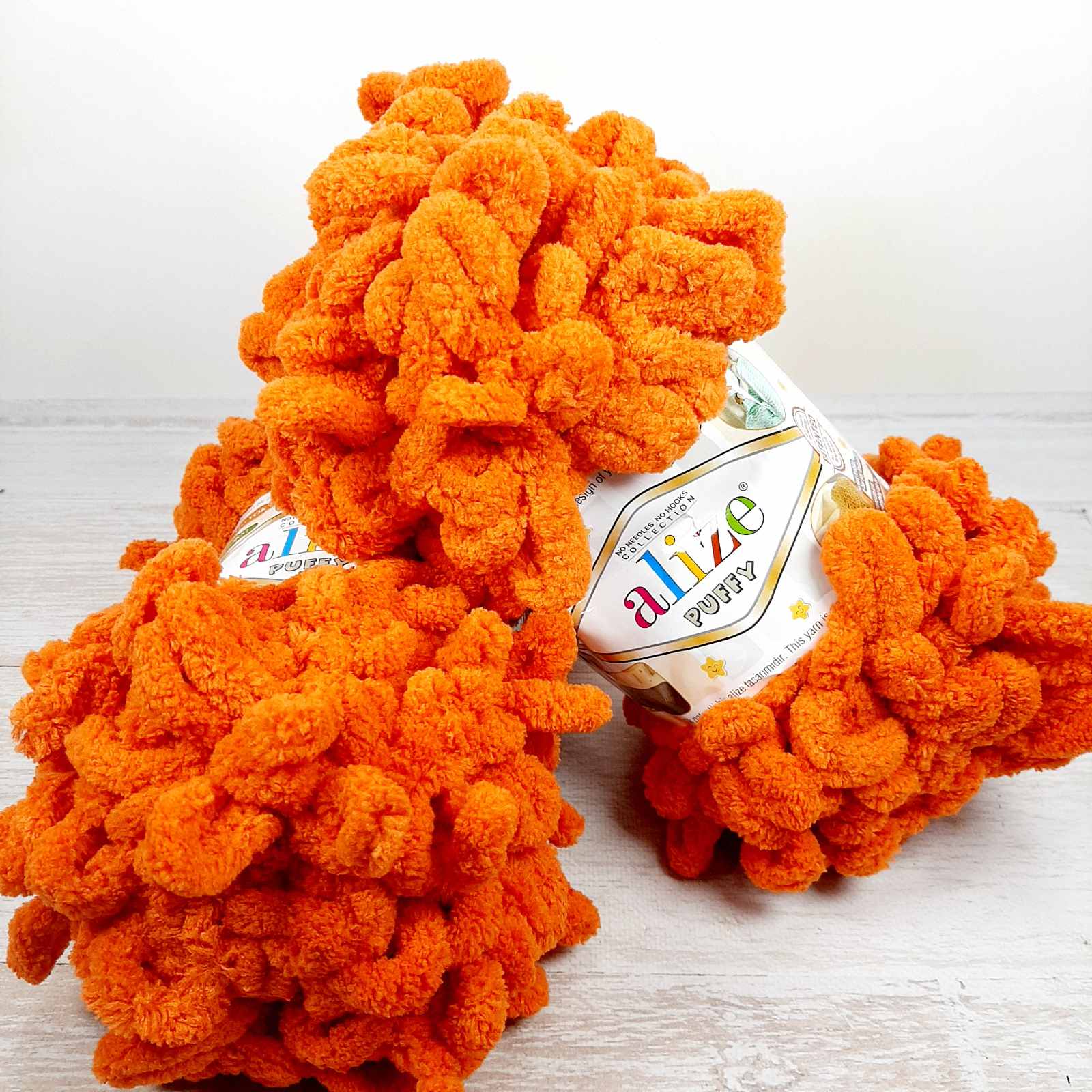 Алізе Пуффі (Alize Puffy) 100г/9,5м 006 теракотовий