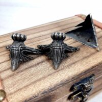 Ніжка С-017-4 хром 45*30мм метал