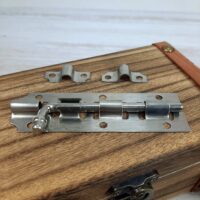 Замок ZM-528 срібло затяжний 85*28мм