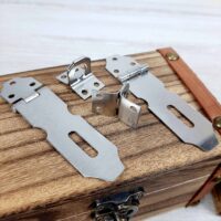 Замок ZM-527 срібло 85*23мм