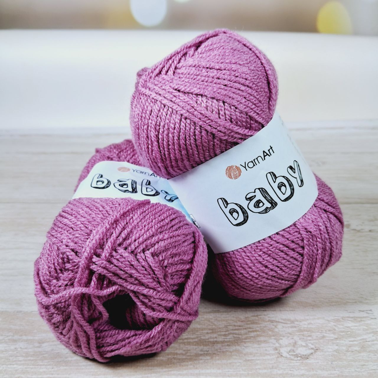 ЯрнАрт Бебі (YarnArt Baby) 50г/150м 560 бузок