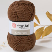 ЯрнАрт Джинс Плюс (YarnArt Jeans Plus) 100г/160м 70 коричневий