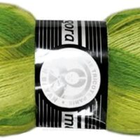 Мадам Трікоте Ангора Мультиколор (Madame Tricote Angora Multicolor) 100г/500м 408 салатово-зелен