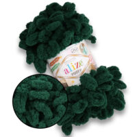 Алізе Пуффі (Alize Puffy) 100г/9,5м 030 зелений бархат