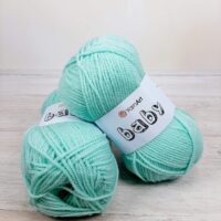 ЯрнАрт Бебі (YarnArt Baby) 50г/150м 856 м'ята