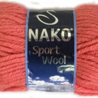 Нако Спорт Вул (Nako Sport Wool) 100г/120м 11224 темний корал