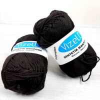 Візел Синтетик Макраме (Vizell Sentetic Macrome) 100г/140м 890 темно- коричневий
