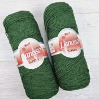 Ланосо Боніто (Lanoso Bonito) 100г/328м 929 темно-зелений