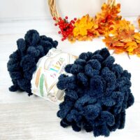 Алізе Пуффі (Alize Puffy) 100г/9,5м 060 чорний