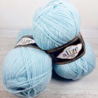 Алізе Ланаголд Файн (Alize LanaGold Fine) 100г/390м 522 м'ята