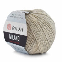 Ярнарт Мілано (YarnArt Milano) 50г/130м 870 холодний беж