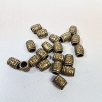 Намистини Біжутерний Сплав Тибетський стиль бронза 8*6.5мм 20шт