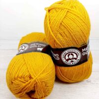 Мадам Трікоте Меріно Голд (Madame Tricote Merino Gold) 100г/400м 115А жовтий
