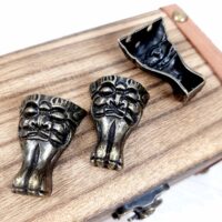 Ніжка С-016 стара латунь 37*29мм метал