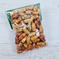 Намистини Дерев'яні Овал Принт 15*7мм 25г