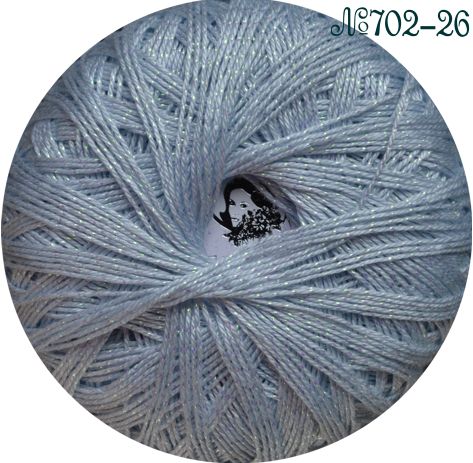 Гарден Металік (Garden Metalic) 50г/280м 702-26 світло-блакитний