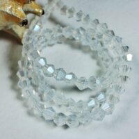 Біконус 4мм 78-82шт з переливом місячний b4055ab