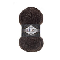 Алізе Суперлана Міді (Alize Superlana Midi) 100г/170м 804 коричневий твід