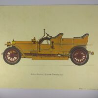 Арт постер репродукція "Rolls-Royce (Silver ghost)" 1907г. 25*35см