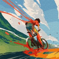 Картина за номерами КНО5035 Назустріч вітру 50*50см