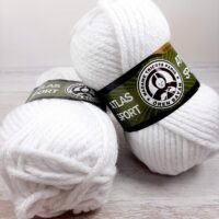 Мадам Трікоте Атлас Спорт (Madame Tricote Atlas Sport) 100г/65м 001 білий