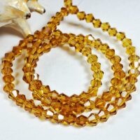 Біконус 4мм 78-82шт медовий b4011