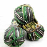 Нако Бохо (Nako Boho) 100г/400м 82447 меланж зелений