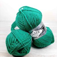 Алізе Суперлана Максі (Alize Superlana maxi) 100г/100м 642 світлий смарагд