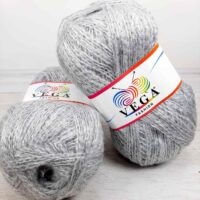 Вега Фешион (Vega Fashion) 100г/230м світло-сірий