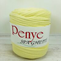 Шнур Бед Ярн Пеня (Bead Yarn Penye) 650г/120м жовтий трикотаж