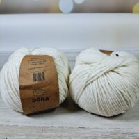 ФібраНатура Дона (Fibranatura Dona) 50г/115м 106-01 молочний