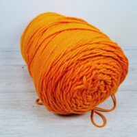 Сток акрил однотон 100г/190м морква