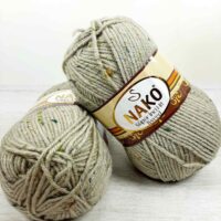 Нако Супер Інкі Хіт твід (Nako Super inci Hit) 100г/540м 1199 темний беж