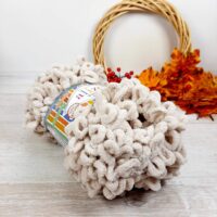 Алізе Пуффі Файн (Alize Puffy Fine) 100г/14м 599 слонова кістка