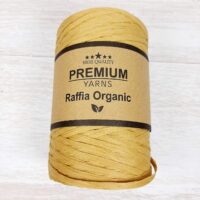 Преміум Ярнс Рафія (Premium Yarns Raffia Organic) 150г/230м 019 солома
