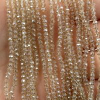 Намистини Рондель 2,5*3мм 170шт Карамель св БХ259